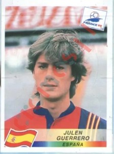 241 Julen Guerrero – FIFA World Cup France 1998 Panini