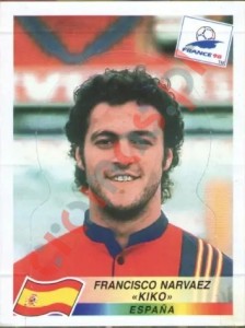 242 Francisco Narvaez "Kiko" – FIFA World Cup France 1998 Panini