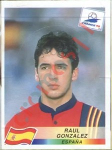 243 Raul Gonzalez – FIFA World Cup France 1998 Panini