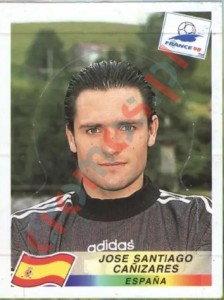 245 Jose Santiago Canizares – FIFA World Cup France 1998 Panini