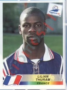 159 Lilian Thuram – FIFA World Cup France 1998 Panini