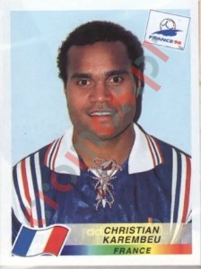 167 Christian Karembeu – FIFA World Cup France 1998 Panini