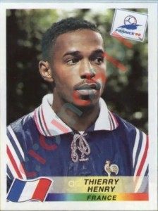 172 Thierry Henry – FIFA World Cup France 1998 Panini