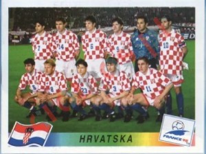 534 Team Croatia – FIFA World Cup France 1998 Panini