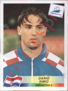 538 Dario Simic – FIFA World Cup France 1998 Panini