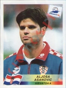 546 Aljosa Asanovic – FIFA World Cup France 1998 Panini