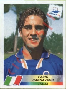 90 Fabio Cannavaro – FIFA World Cup France 1998 Panini