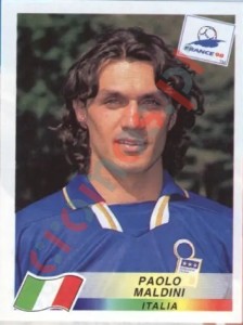 92 Paolo Maldini – FIFA World Cup France 1998 Panini
