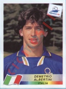94 Demetrio Albertini – FIFA World Cup France 1998 Panini