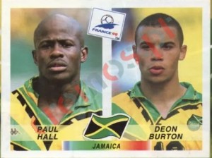 560 Paul Hall / Deon Burton – FIFA World Cup France 1998 Panini