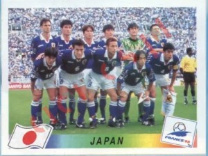 516 Team Japan – FIFA World Cup France 1998 Panini