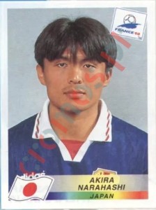 519 Akira Narahashi – FIFA World Cup France 1998 Panini
