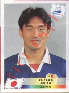 520 Yutaka Akita – FIFA World Cup France 1998 Panini