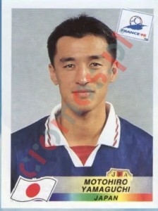 525 Motohiro Yamaguchi – FIFA World Cup France 1998 Panini