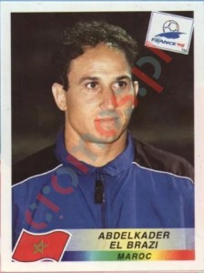 51 Abdelkader El Brazi – FIFA World Cup France 1998 Panini