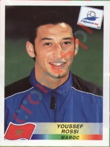 55 Youssef Rossi – FIFA World Cup France 1998 Panini