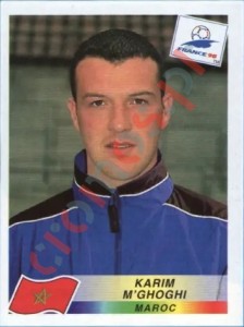 59 Karim M’Ghoghi – FIFA World Cup France 1998 Panini