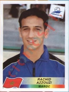 61 Rachid Azzouzi – FIFA World Cup France 1998 Panini