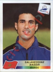 65 Salaheddine Bassir – FIFA World Cup France 1998 Panini
