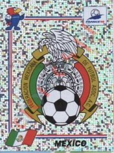 354 Emblem Mexico – FIFA World Cup France 1998 Panini