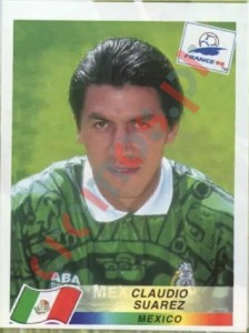 358 Claudio Suarez – FIFA World Cup France 1998 Panini