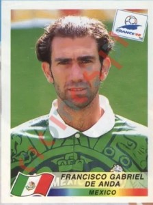360 Francisco Gabriel De Anda – FIFA World Cup France 1998 Panini