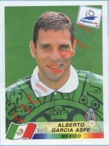 362 Alberto Garcia Aspe – FIFA World Cup France 1998 Panini