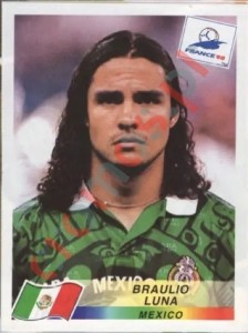 364 Braulio Luna – FIFA World Cup France 1998 Panini