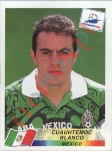 369 Cuauhtemoc Blanco – FIFA World Cup France 1998 Panini
