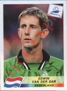 301 Edwin van der Sar – FIFA World Cup France 1998 Panini
