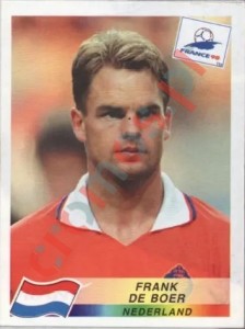 303 Frank De Boer – FIFA World Cup France 1998 Panini