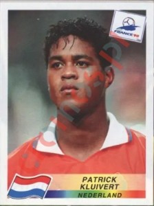 313 Patrick Kluivert – FIFA World Cup France 1998 Panini