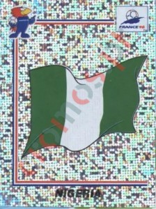 246 Emblem Nigeria – FIFA World Cup France 1998 Panini