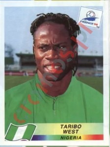 248 Taribo West – FIFA World Cup France 1998 Panini