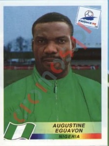 252 Augustine Eguavon – FIFA World Cup France 1998 Panini