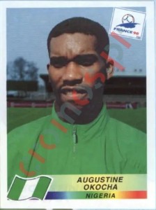253 Augustine Okocha – FIFA World Cup France 1998 Panini