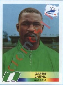 254 Garba Lawal – FIFA World Cup France 1998 Panini