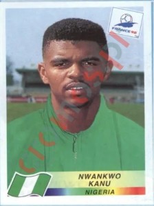 258 Nwankwo Kanu – FIFA World Cup France 1998 Panini
