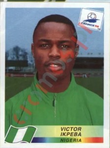 260 Victor Ikpeba – FIFA World Cup France 1998 Panini