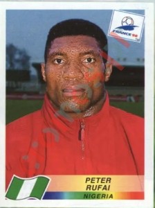 262 Peter Rufai – FIFA World Cup France 1998 Panini