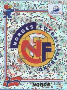 68 Emblem Norway – FIFA World Cup France 1998 Panini
