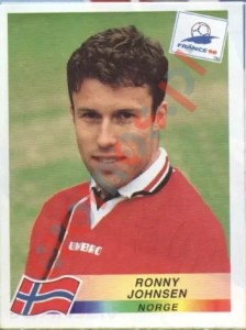 72 Ronny Johnsen – FIFA World Cup France 1998 Panini