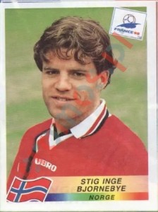 73 Stig Inge Bjornebye – FIFA World Cup France 1998 Panini
