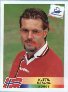 76 Kjetil Rekdal – FIFA World Cup France 1998 Panini