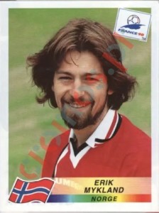 78 Erik Mykland – FIFA World Cup France 1998 Panini