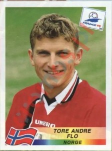 82 Tore Andre Flo – FIFA World Cup France 1998 Panini