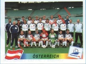 138 Team Austria – FIFA World Cup France 1998 Panini