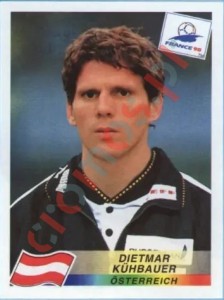 147 Dietmar Kuhbauer – FIFA World Cup France 1998 Panini