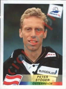 149 Peter Stoger – FIFA World Cup France 1998 Panini
