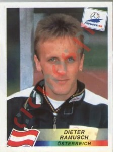 152 Dieter Ramusch – FIFA World Cup France 1998 Panini